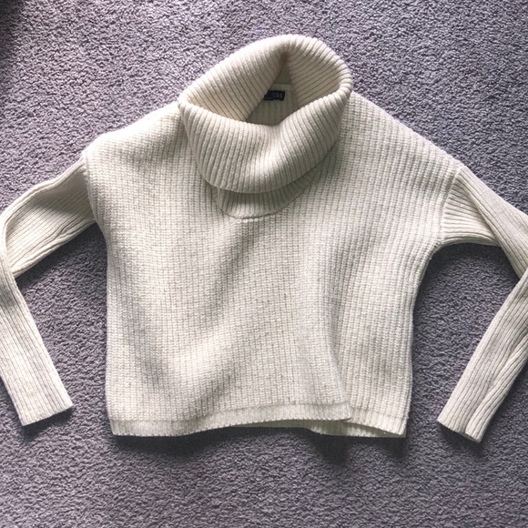 Express Sweaters - Express cropped turtleneck sweater